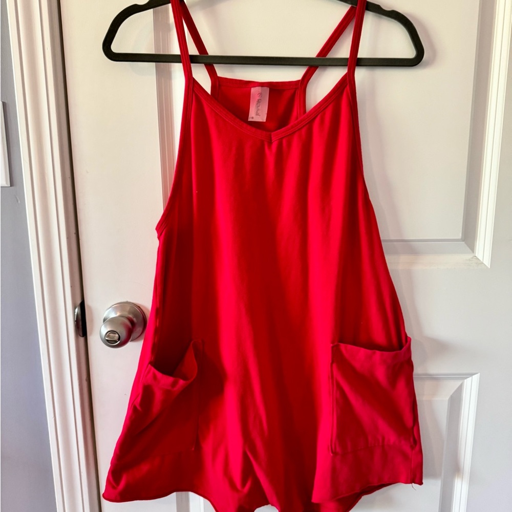 Altar'd State Small Red Romper